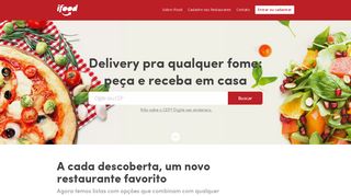 Delivery de restaurantes | Entrega de comida online | Peça iFood