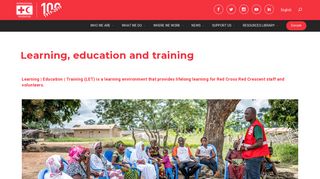 Learning, education and training - International Federation of Red ...