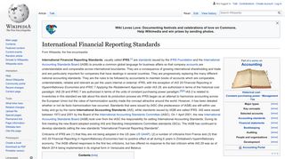 International Financial Reporting Standards - Wikipedia