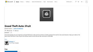 Get Grand Theft Auto: iFruit - Microsoft Store