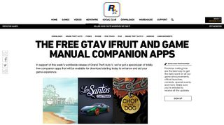 The Free GTAV iFruit and Game Manual Companion Apps - Rockstar ...