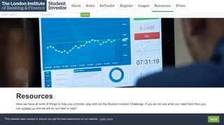 Resources for Student Investor Challenge