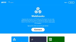 Do more with Webhooks - IFTTT