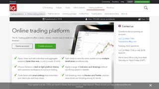 Web-Based And Desktop Trading Platform | IG EN - IG.com