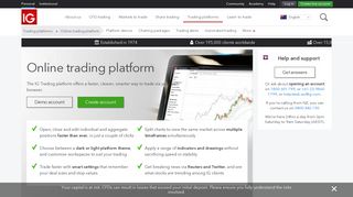 Web-Based And Desktop Trading Platform | IG AU - IG.com
