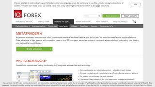 Forex Metatrader4 | Discover Our Additional Features | IG.Forex