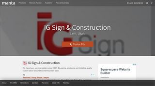 IG Sign & Construction - Lehi, UT - Sign Manufacturer in Lehi, Utah