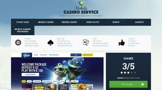 iGame Casino - Mobile Casino Service
