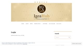 Login - IgeaHub