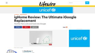 igHome Review: The Ultimate iGoogle Replacement - Lifewire