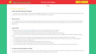 IGL | FAQ - IGL Smart Card