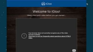 Welcome to iGloo