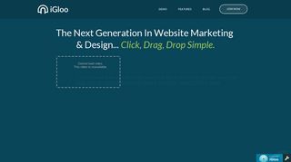 Website creation made easy... - iGloo page Builder