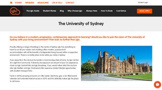 University of Sydney Student Accommodation | Iglu Redfern