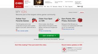 Get Started with My IGN - Online Gamer Community - IGN