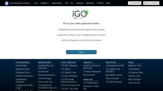 iGo-Login - The Thompson Agency