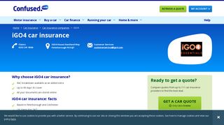 iGO4 car insurance - Compare cheap cover - Confused.com