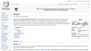 iGoogle - Wikipedia