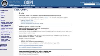 Grants - OSPI