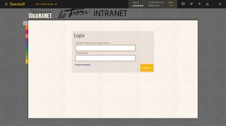 Iguananet : Login - Website data analysis by Danetsoft.com