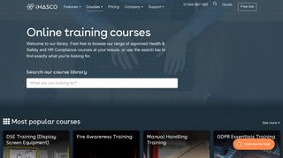 Online Training Courses | 80+ Approved eLearning Courses | iHASCO