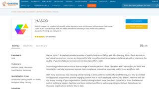 iHASCO Company Info - eLearning Industry
