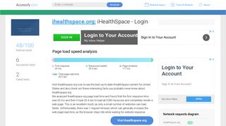 Access ihealthspace.org. iHealthSpace - Login