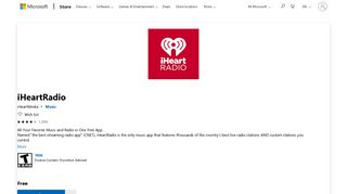 Get iHeartRadio - Microsoft Store