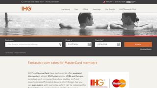 MasterCard | IHG - IHG.com