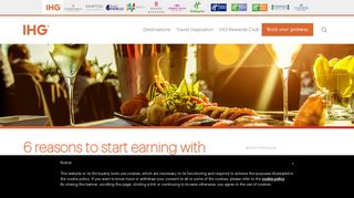 6 reasons to start earning with IHG® Rewards Club Dining - IHG Blog
