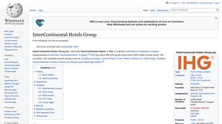 InterContinental Hotels Group - Wikipedia
