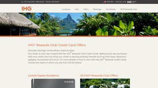 IHG® Rewards Club Credit Card Offers | IHG