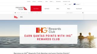 IHG® Rewards Club - Hotel Loyalty Program | Qantas Points