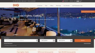 IHG - Book Hotels Online - Over 5,000+ Hotels Across 100 Countries