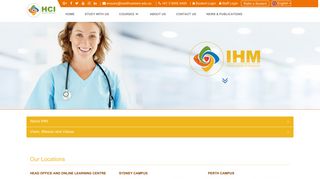The Institute of Health & Management (IHM) | Health Careers