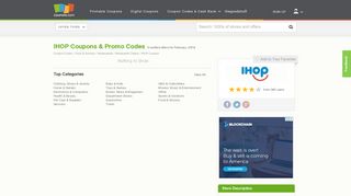 IHOP Coupons, Promo Codes February, 2019 - Coupons.com