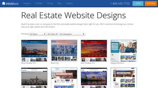 Real Estate Website Designs | iHOUSEweb