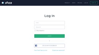 Login - Log into your HOVER account to use the platform. - HOVER Inc.