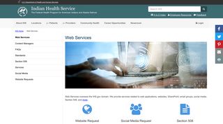 Web Services | Indian Health Service (IHS)
