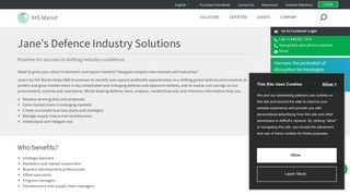Jane's Defence Industry Solutions | IHS Markit