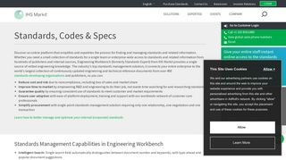 Standards, Codes & Specs | IHS Markit