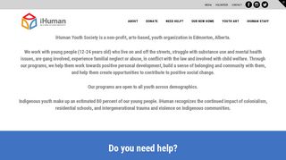 iHuman Youth Society | Just another WordPress site