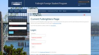 Current Fulbrighters - Fulbright Foreign Student Program