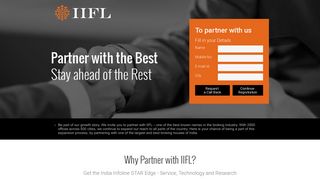 Become Partner - IndiaInfoline