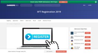 IIFT Registration 2019, Application Form Correction – Check here