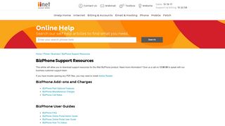 BizPhone Support Resources - iiHelp - iiNet