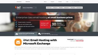 iiNet Hosted Microsoft Exchange