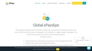 iiPay Global Payroll | Global ePayslips