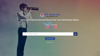 UDAAN 2019 RESULT - WELCOME TO IIT ASHRAM