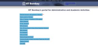 Online Application Portal - IIT Bombay